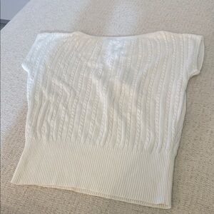 Off the shoulder Knit Sweater Top